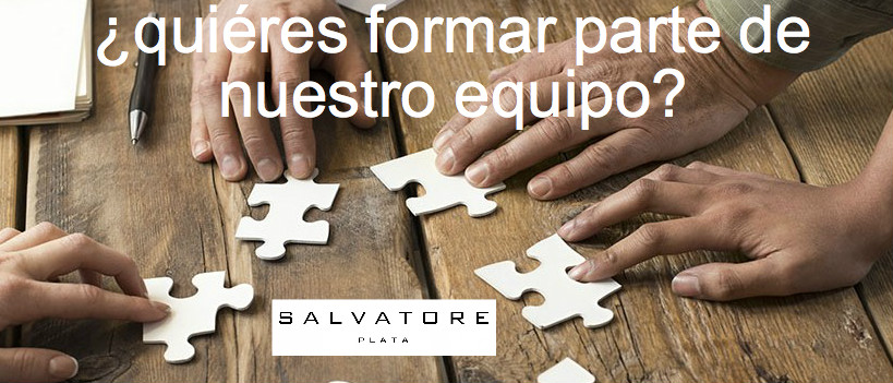 Quieres Formar Parte De Nuestro Equipo Salvatore Plata