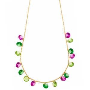 Collares de colores salvatore plata