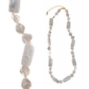 perlas de agua dulce collar