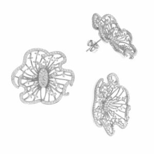 Pendientes cortos para novias