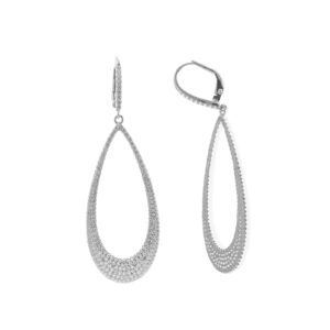 Pendientes largos para novias