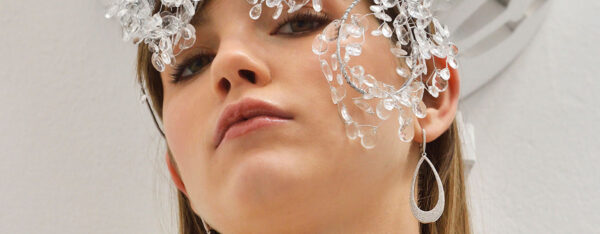 pendientes de novia plata