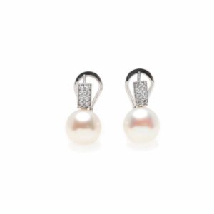 pendientes novia plata