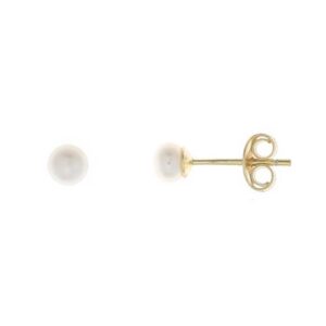 Pendientes de plata para niñas y perlas cultivadas