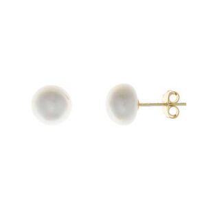Pendientes de plata para niñas y perlas cultivadas