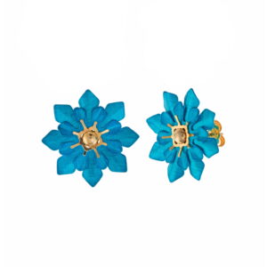 pendientes flor grande