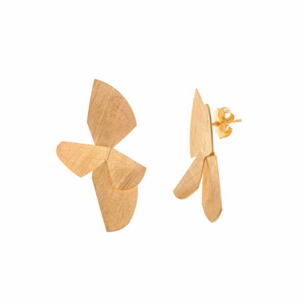 pendientes flor grande