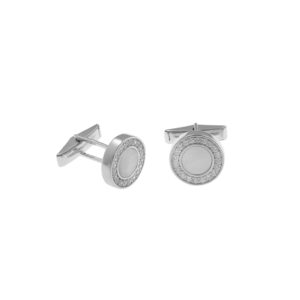 gemelos de hombre para bodas plata con circonitas y piedras naturales