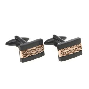gemelos de hombre para bodas plata con ptextura y volumen