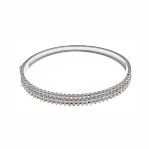 PULSERA PLATA NOVIA Y CIRCONITAS