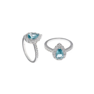 anillo lagrimas novia colores pastel