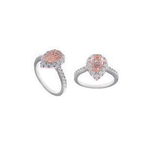anillo lagrimas novia colores pastel