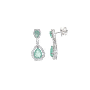 pendientes lagrimas novia colores pastel