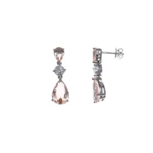 pendientes lagrimas novia colores pastel
